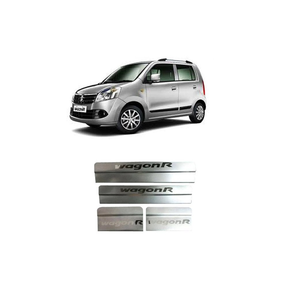 Buy Premium Quality Stainless Steel Door Sill Plates for Wagon R Online