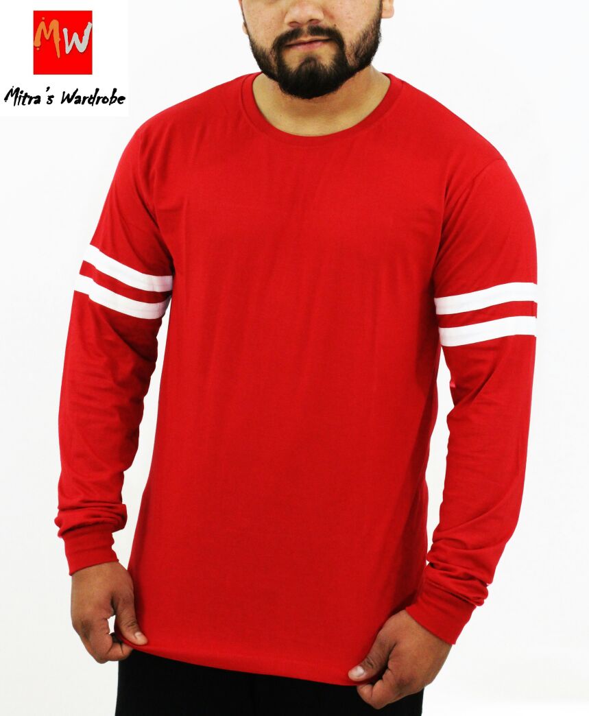 Buy Full Sleeve Men's TShirt Online ₹464 from ShopClues