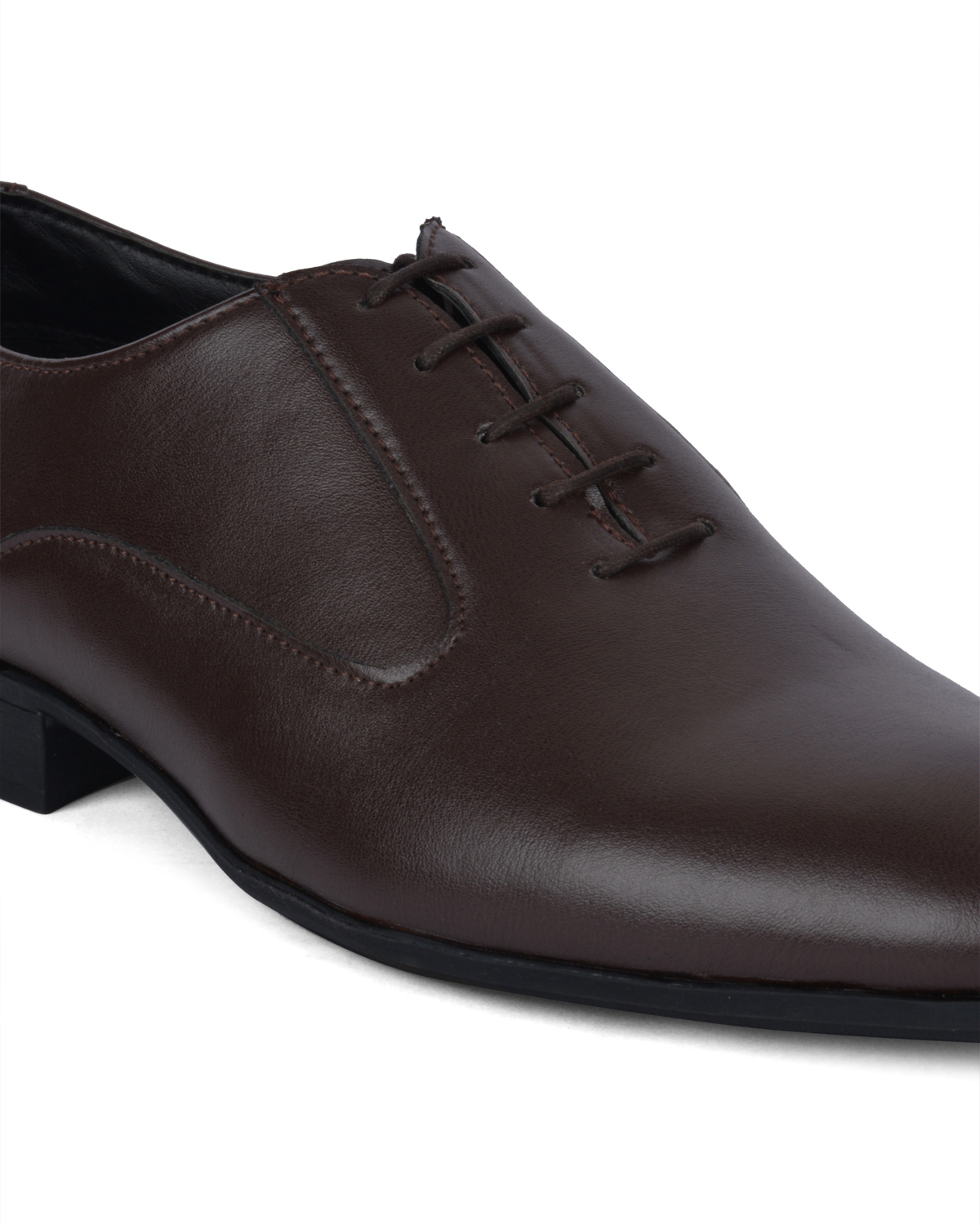 Buy Ziraffe ASCENT Brown Men'S Leather Formal Shoes Online @ ₹2499 from ...
