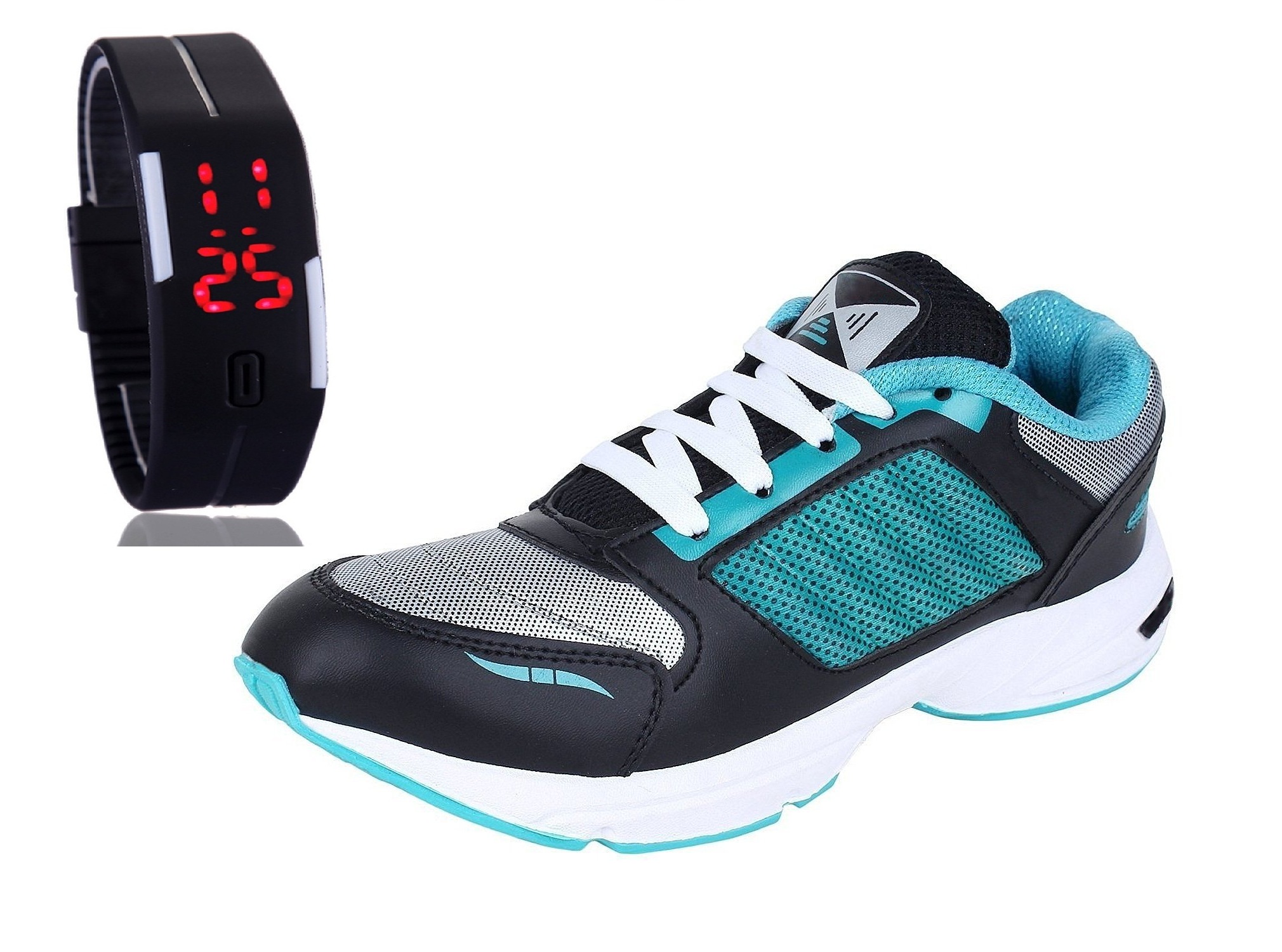 Buy Chevit Men�s COMBO 412 Sports Running Shoes With LED