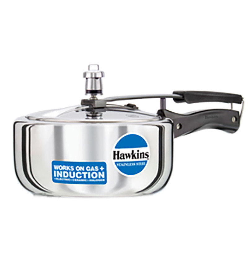 Buy Hawkins Stainless Steel Pressure Cooker, 2 Litres Online ₹2300