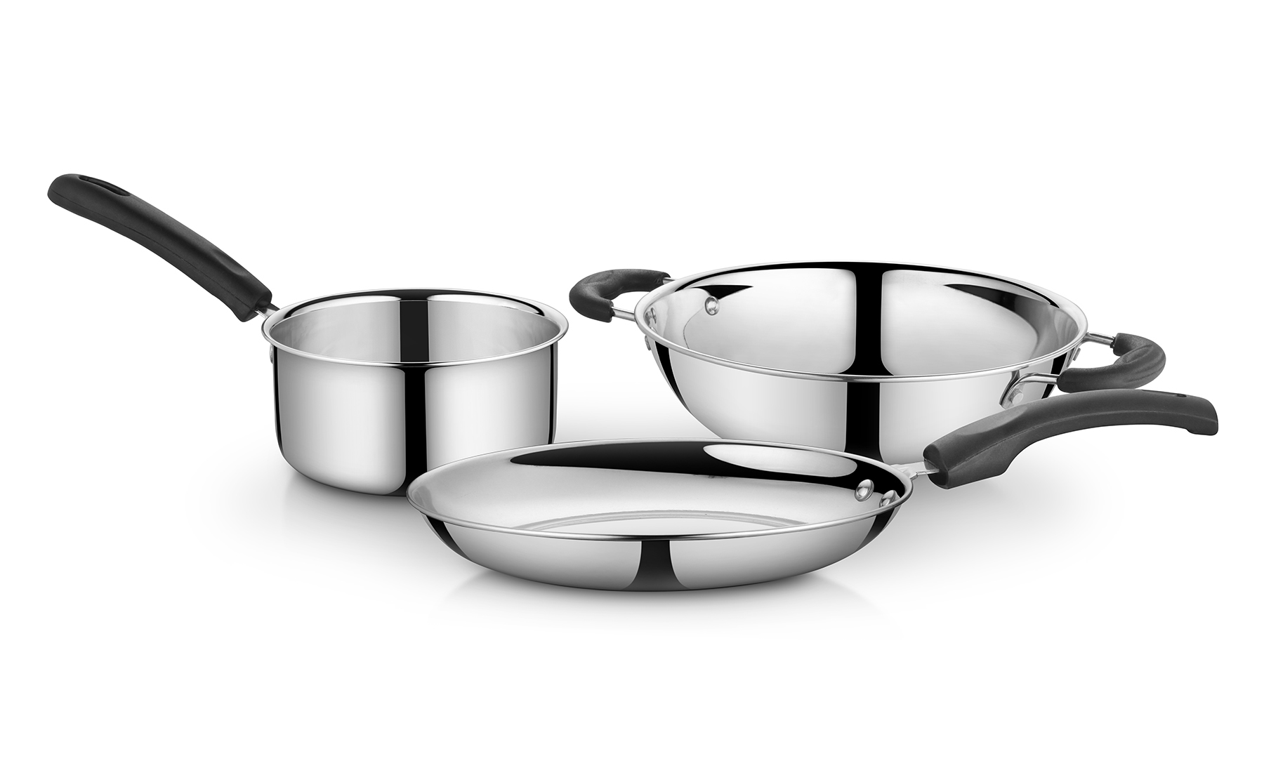 Buy Classic Essentials cookware set of 3 pcs Online ₹999 from ShopClues