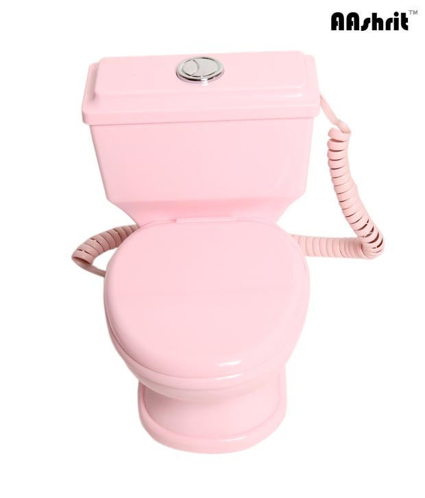 Aashrit Pink Colestool Style Landline Phone