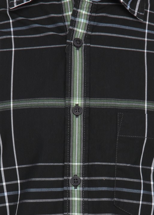 Denham Checkered Mens Blue/Green Shirt main image 1