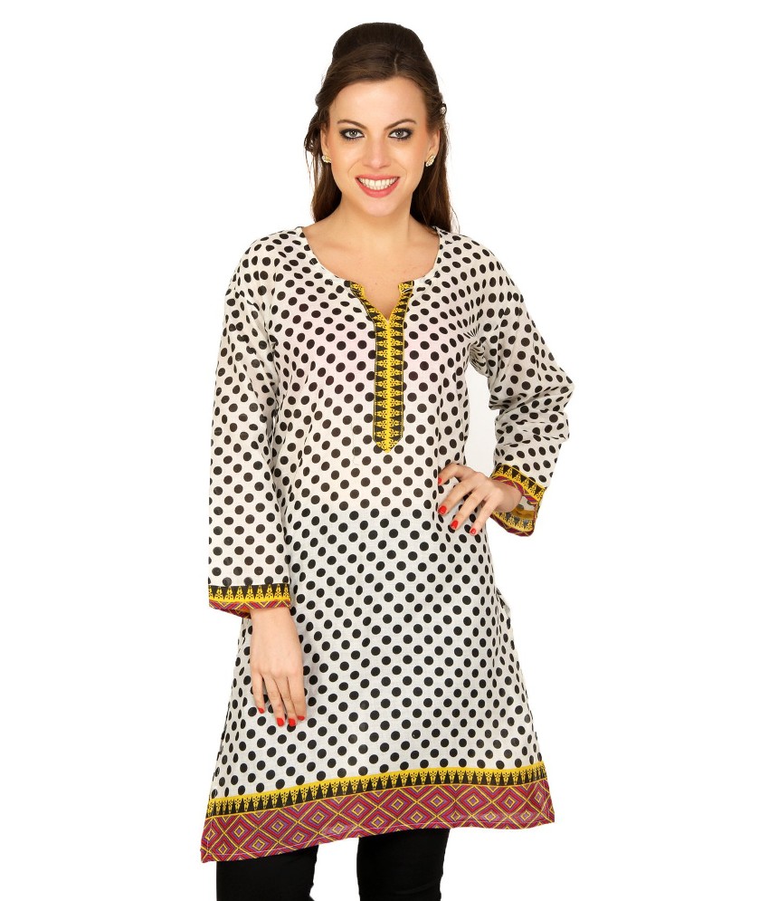 polka dots kurti online