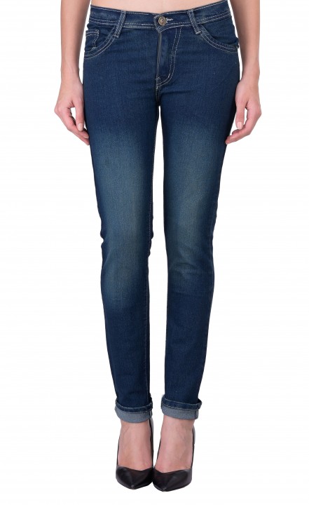 Buy Red Code Stylish Dark Blue Jeans For Womens Online @ ₹739 from ...