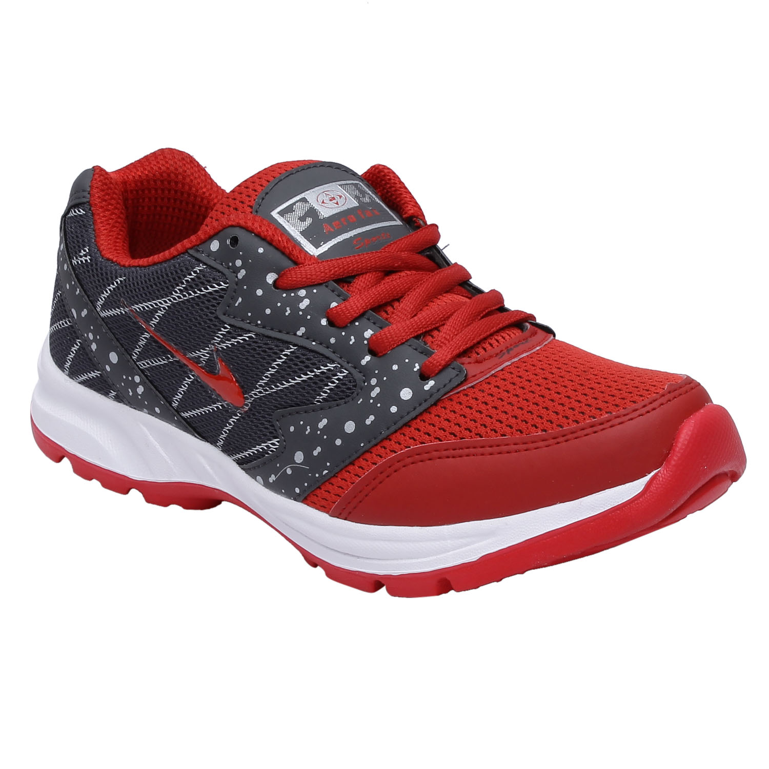 Buy Look Hook Aerofax Men Red Laceup Training Shoes