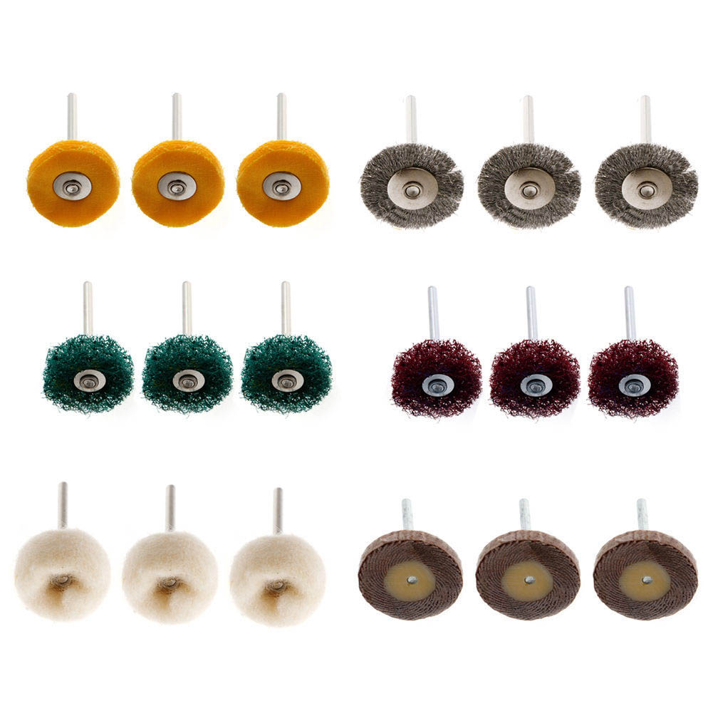 Buy Polishing Wheel Buffing Pad Brush Mixed Set Online ₹879 from