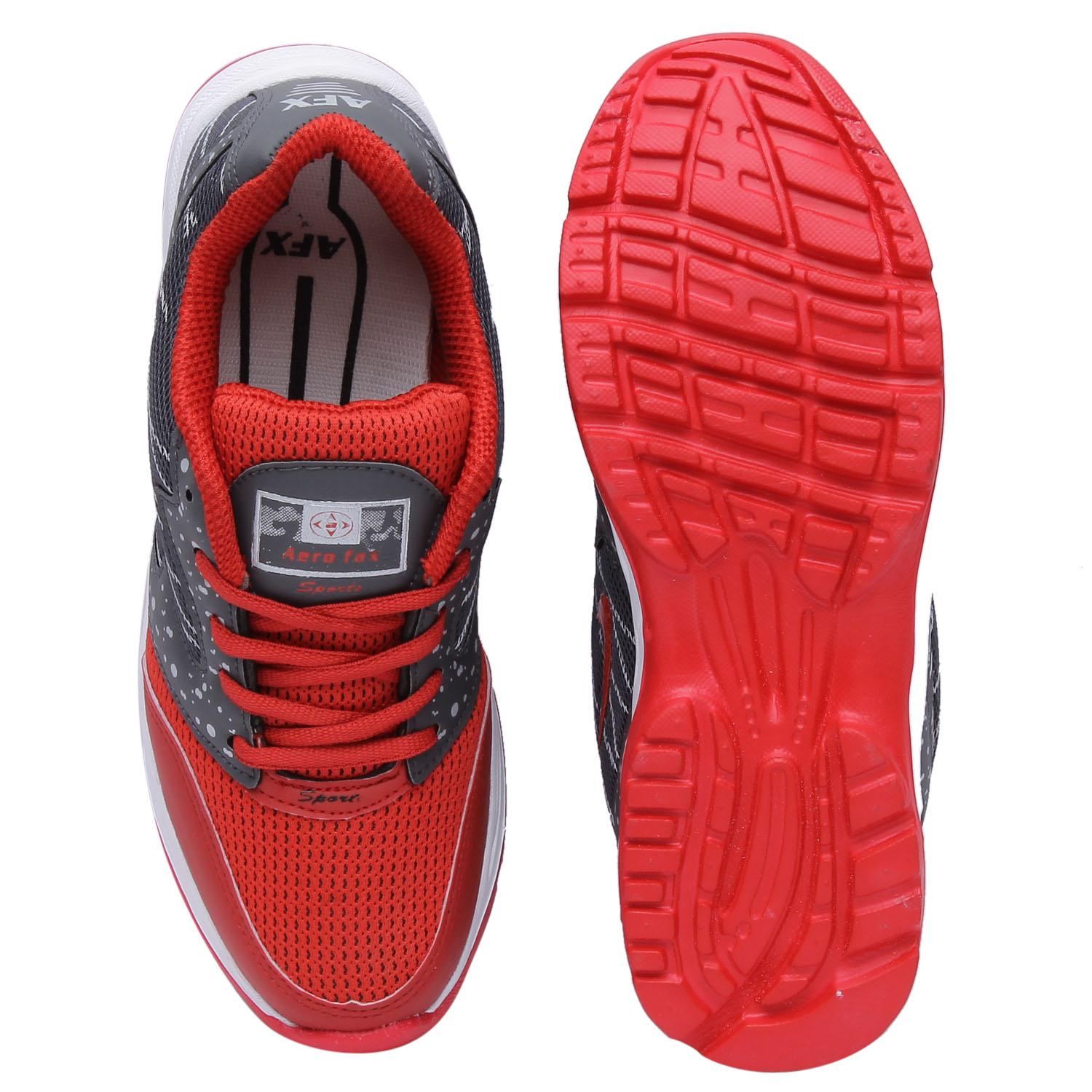 Buy Look Hook Aerofax Men Red Lace-up Training Shoes Online - Get 48% Off
