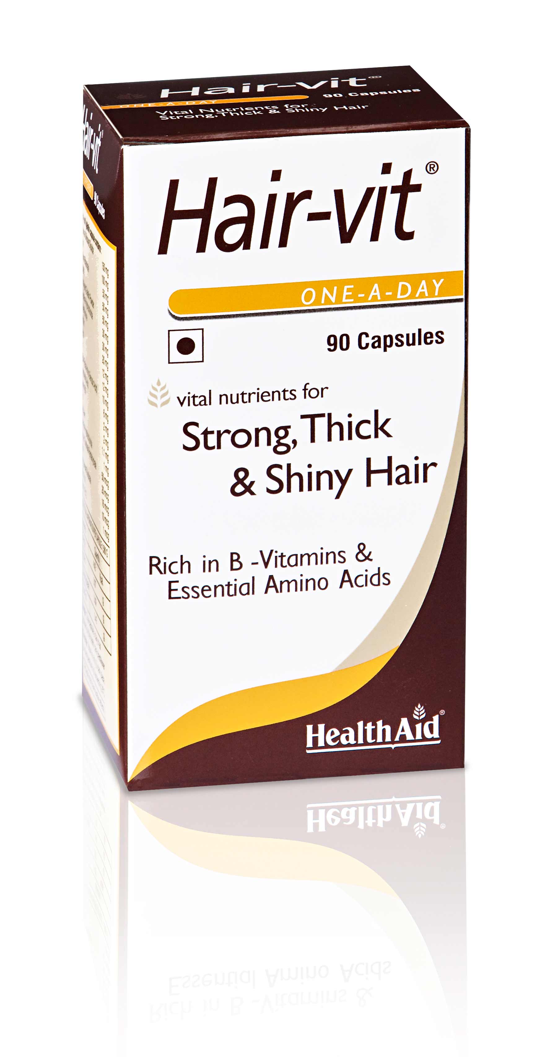 Buy Health Aid Hair-Vit - 90 Caps Online- Shopclues.com