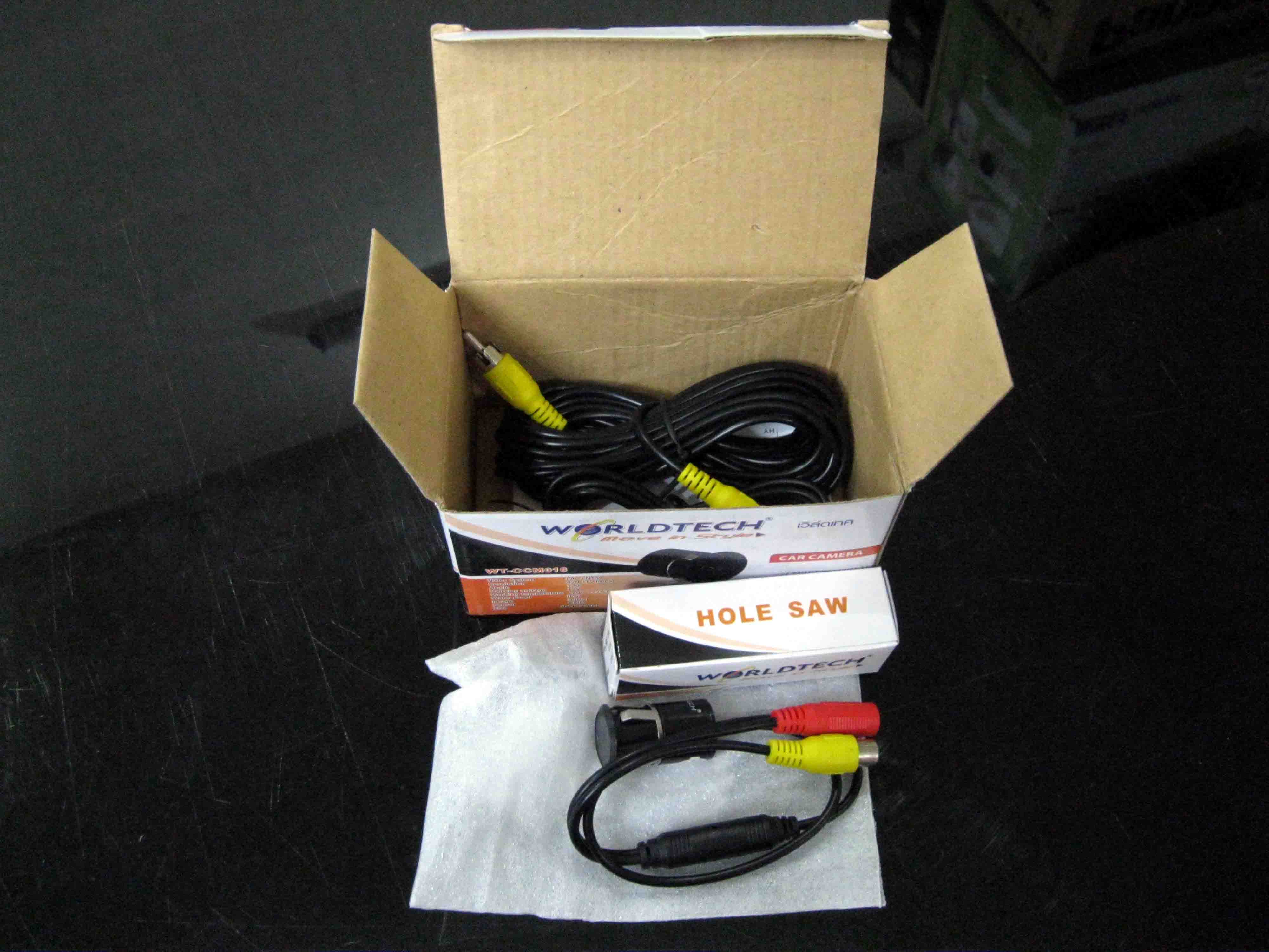 Worldtech NV 8 LED Reverse Parking Camera & 4.3" LED TFT Monitor