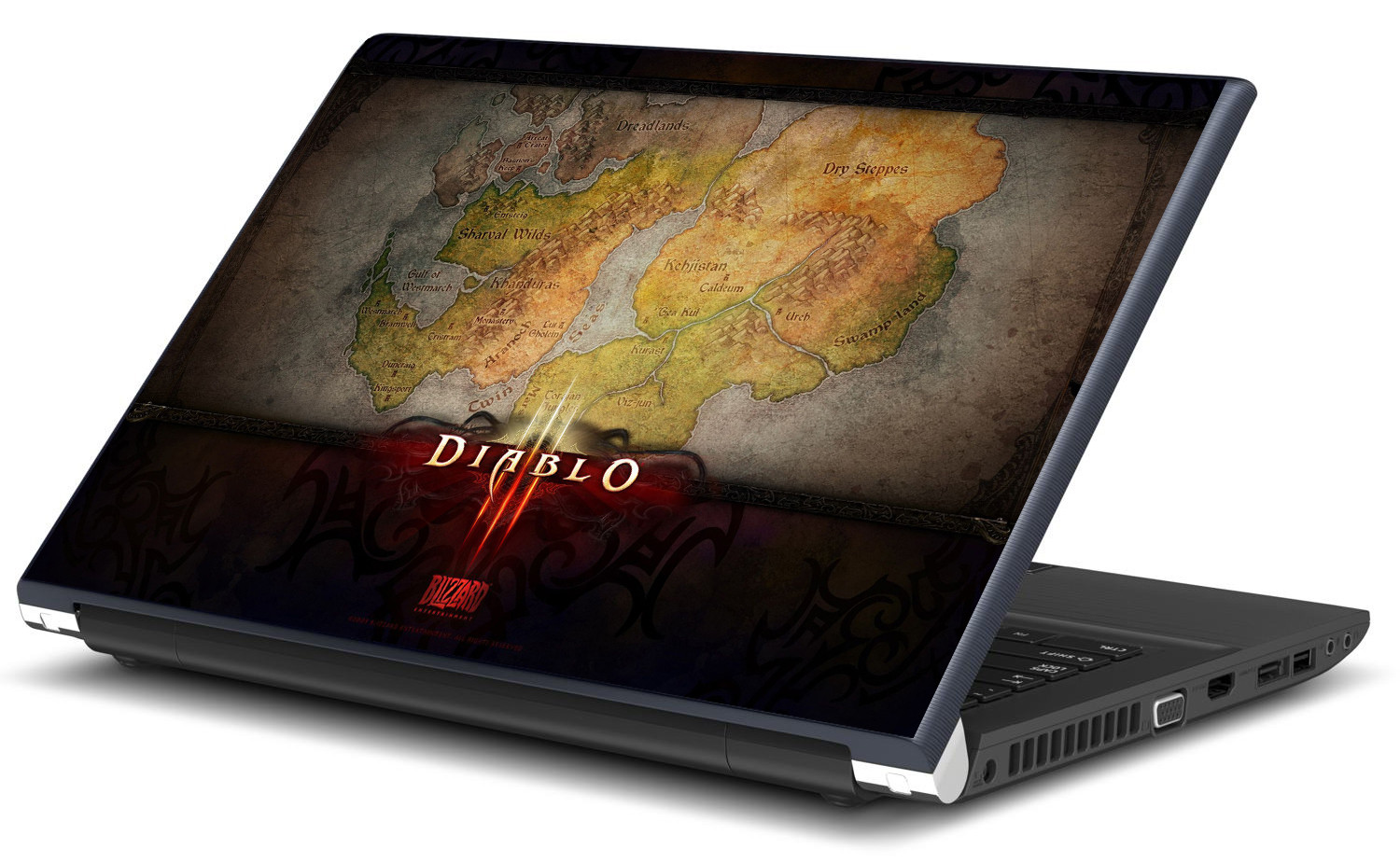Online Diablo World Map Laptop Skin by Artifa Prices - Shopclues India