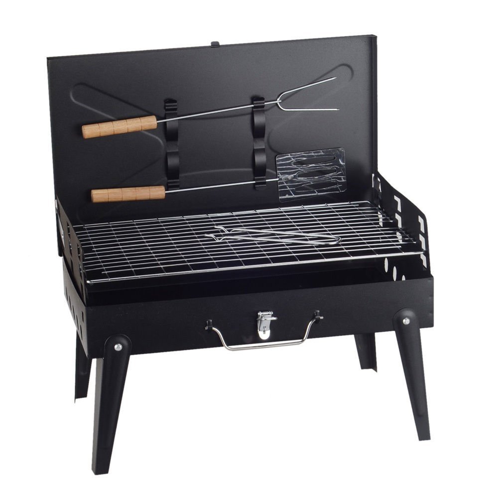 Buy Briefcase Style Folding portable outdoor Barbeque Grill Toaster ...