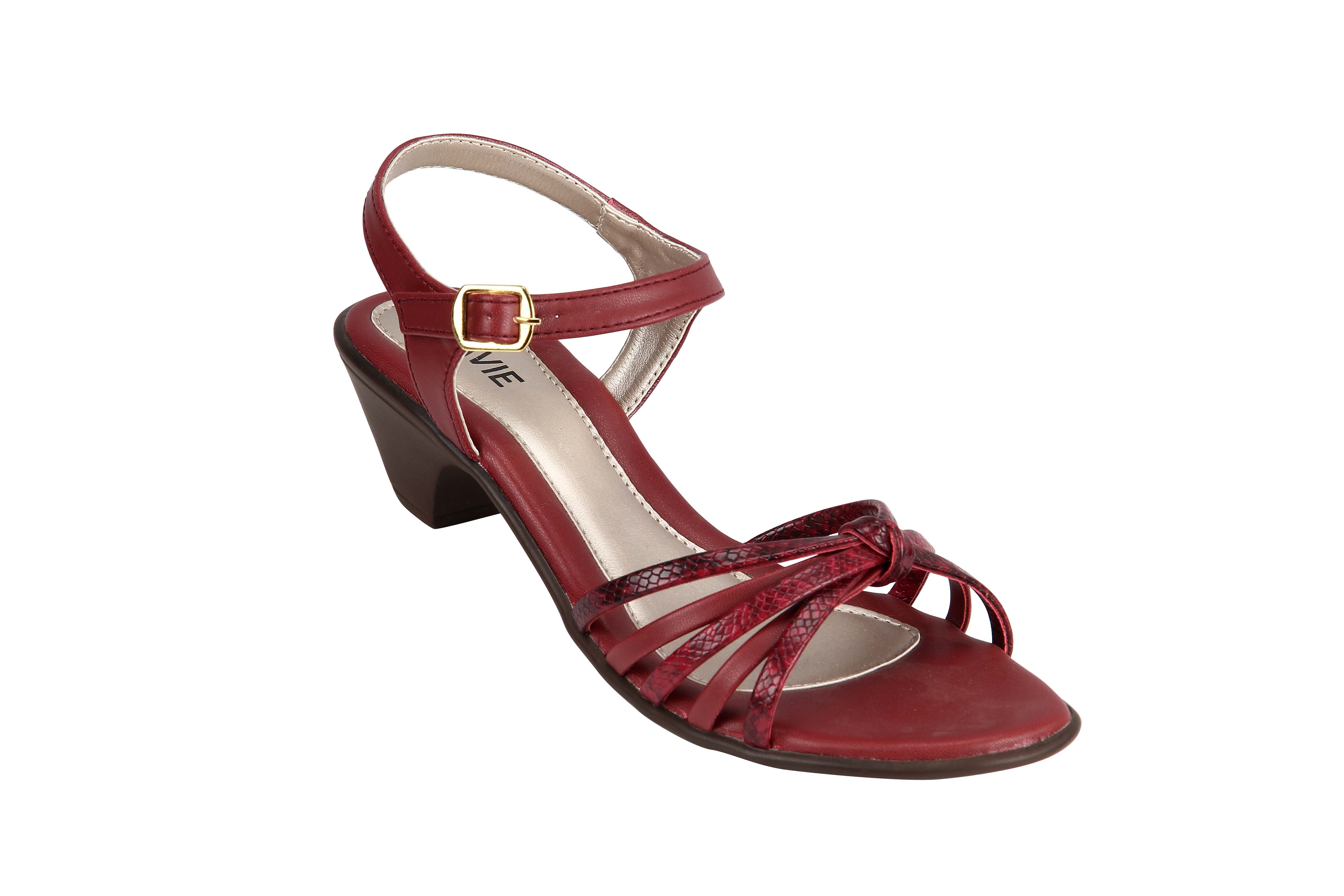 Buy Lavie Women's Maroon Heels Online @ ₹1499 from ShopClues