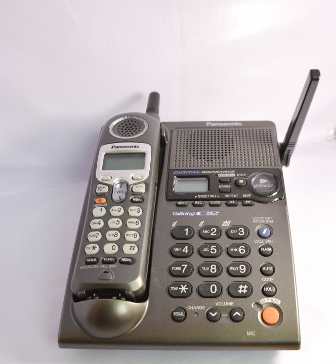 Buy Panasonic KX-TG2361 2 pieces Combo with Base dialing cordless phone ...