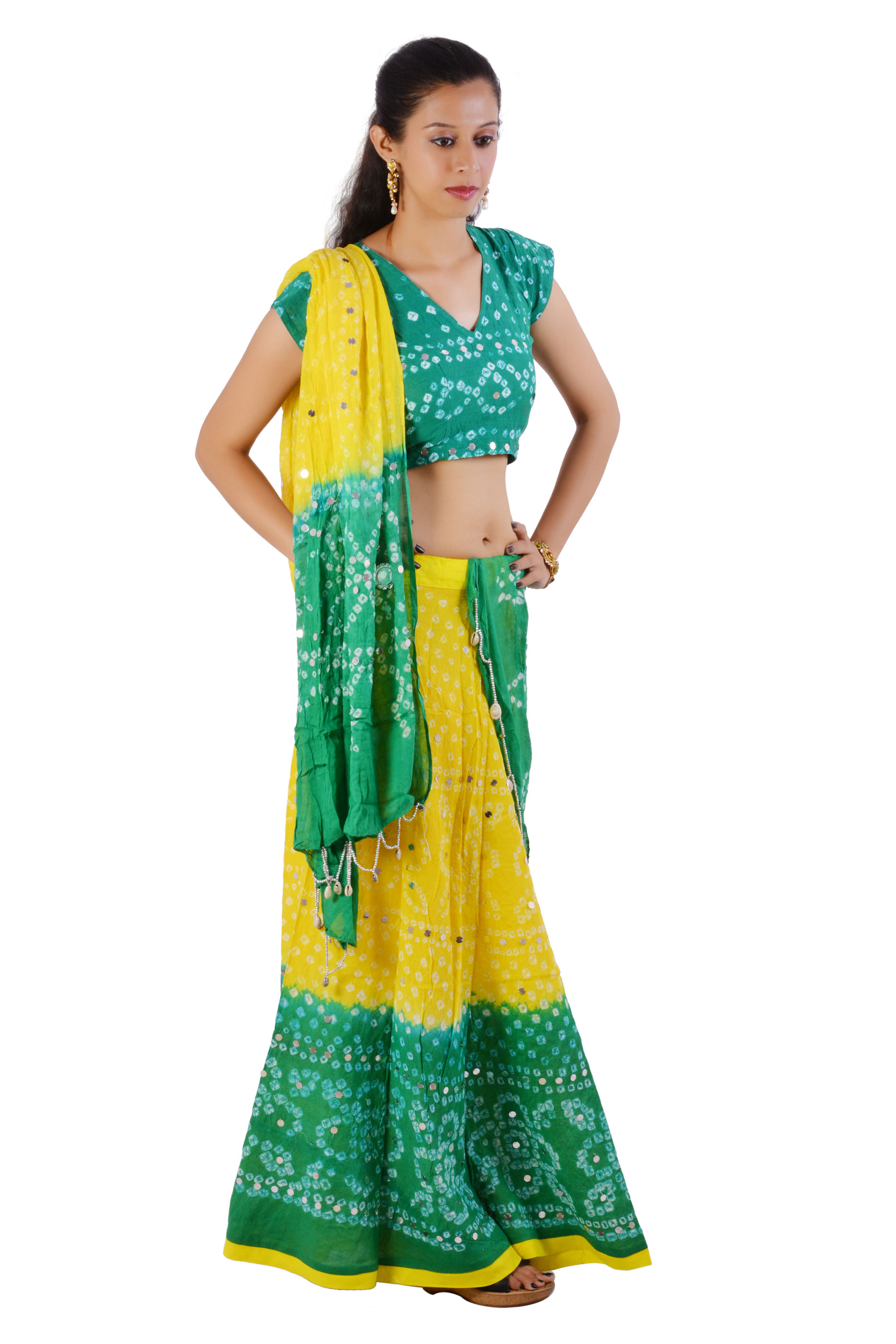 chaniya choli dandiya