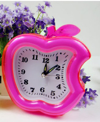 Clock - Apple shape table alarm clock Prices in India- Shopclues ...
