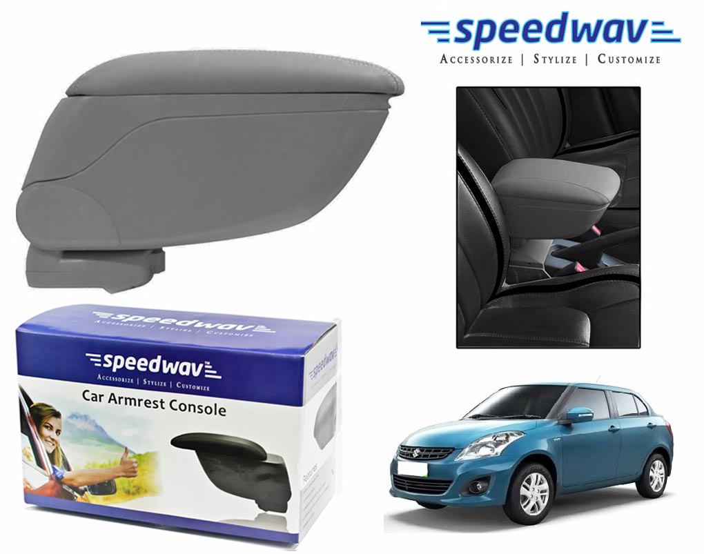 Speedwav Car Armrest Console Grey Color Maruti Swift Dzire New Prices