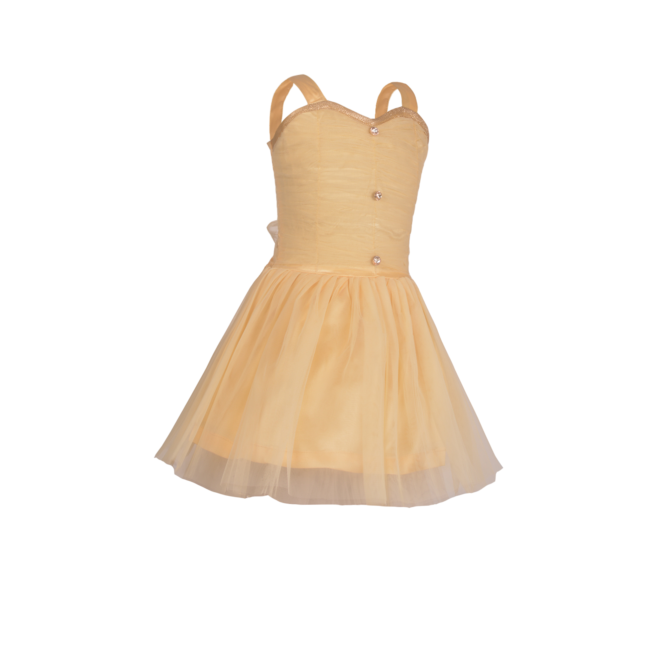 white party wear frock