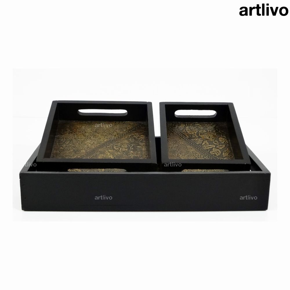 Uber Rider Tray Uber Elegant 3Pc Tray Set (TR006)