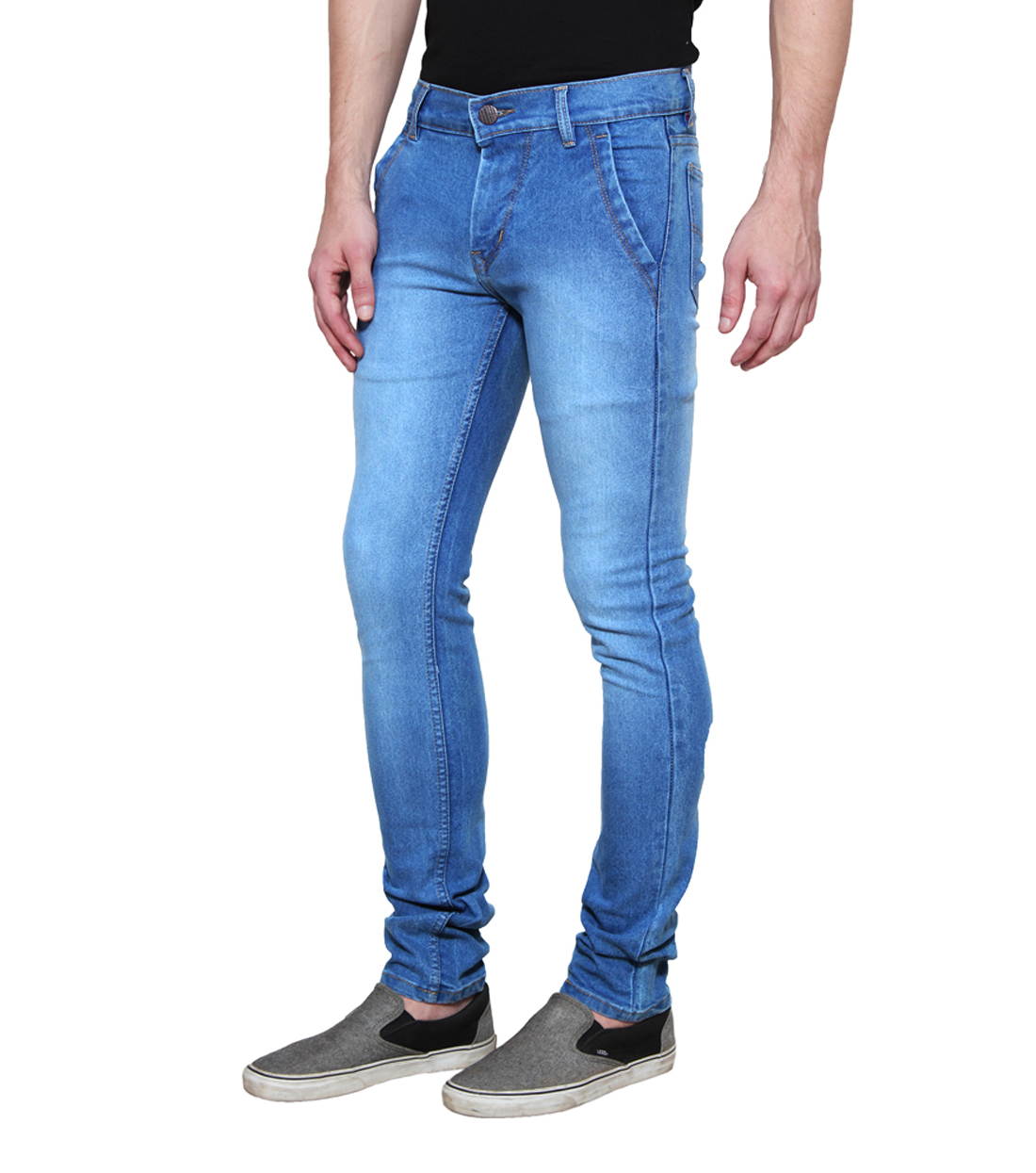 Buy Rock Hudson Men's Blue Regular Fit Jeans Online @ ₹1899 from ShopClues