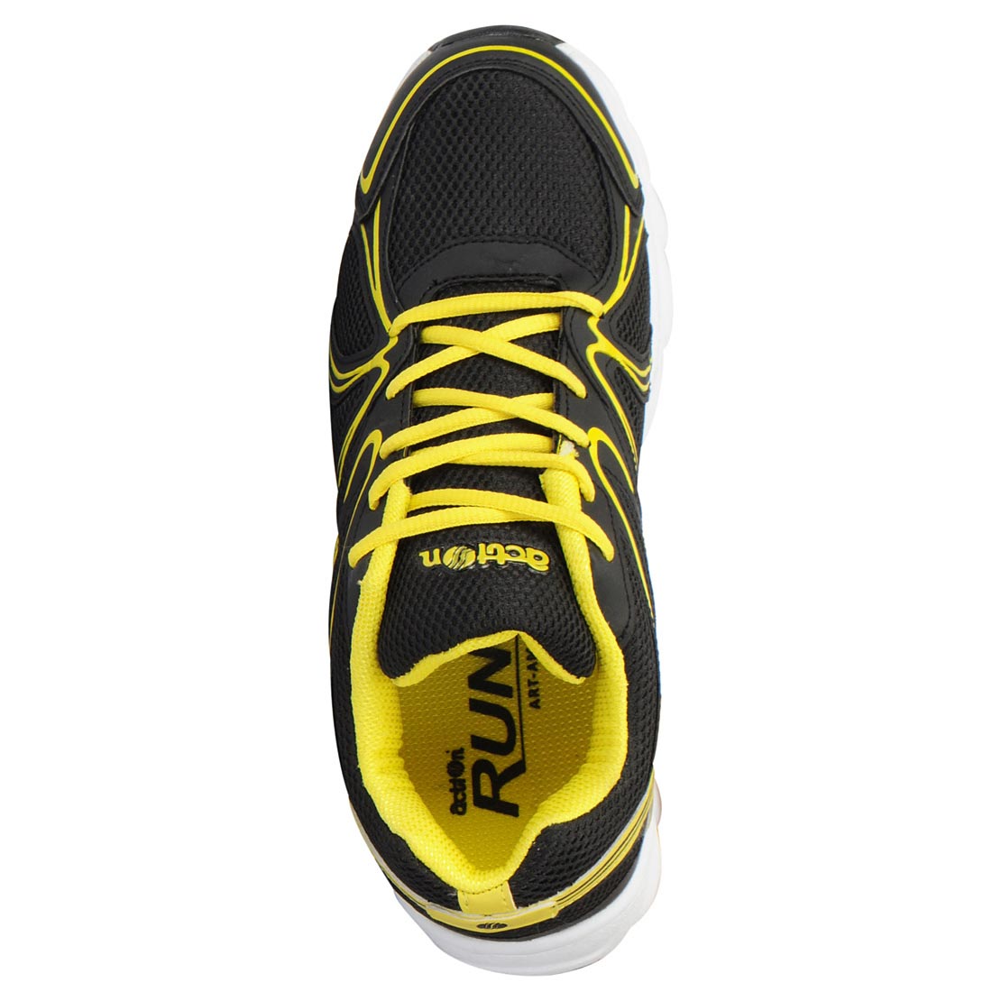 Buy Action Men's Yellow Running Shoes Online ₹1419 from ShopClues