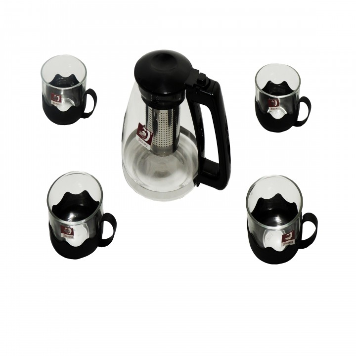 Buy 6th Dimensions Modern Infuser Teapot With Filter Heat Resistant
