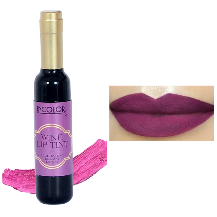 Buy INCOLOR Wine Lip Tint 05 Vamptastic Plum Online ₹250 from ShopClues
