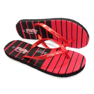 Foxy New TT Black & Red Women's Flip Flops In India - Shopclues Online