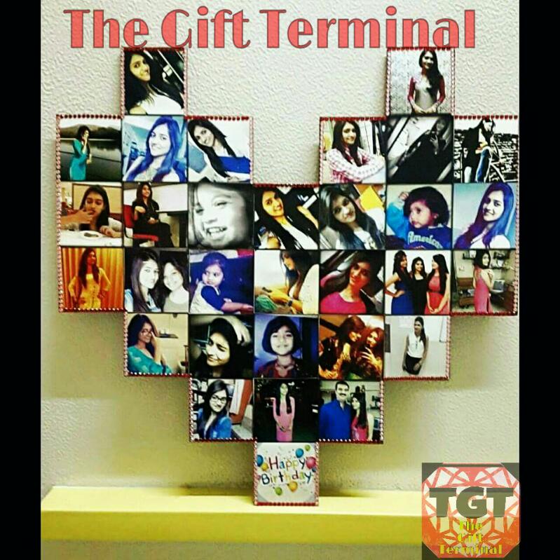 Buy Mini Heart Frame With Led Lights Online ₹1100 from ShopClues