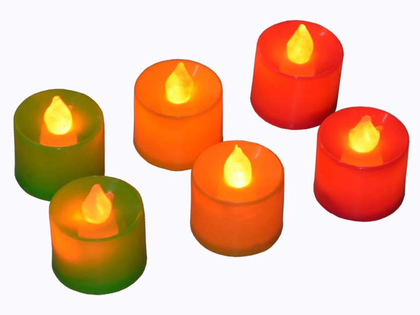 Buy 6th Dimensions COLOR CHANGING LED TEA LIGHT CANDLES 4 PCS Online