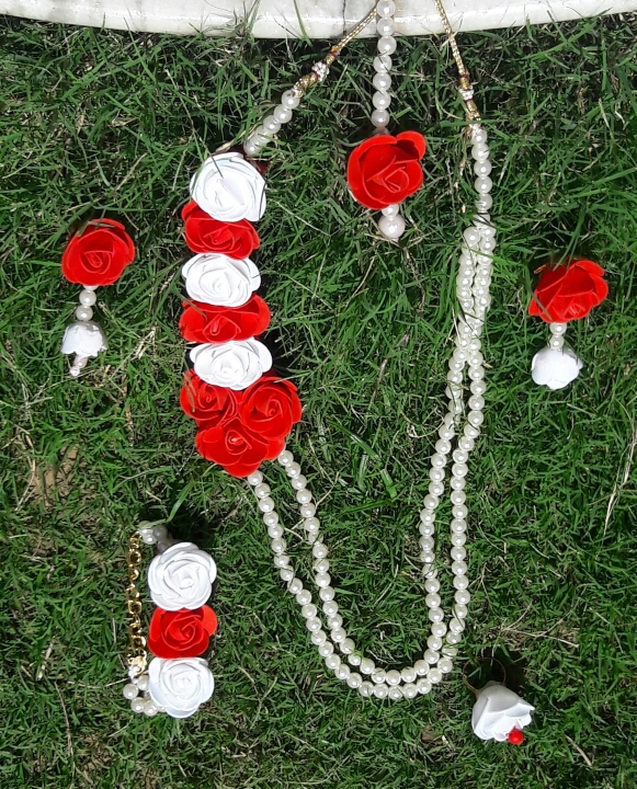 Buy flower jewellery Online ₹650 from ShopClues