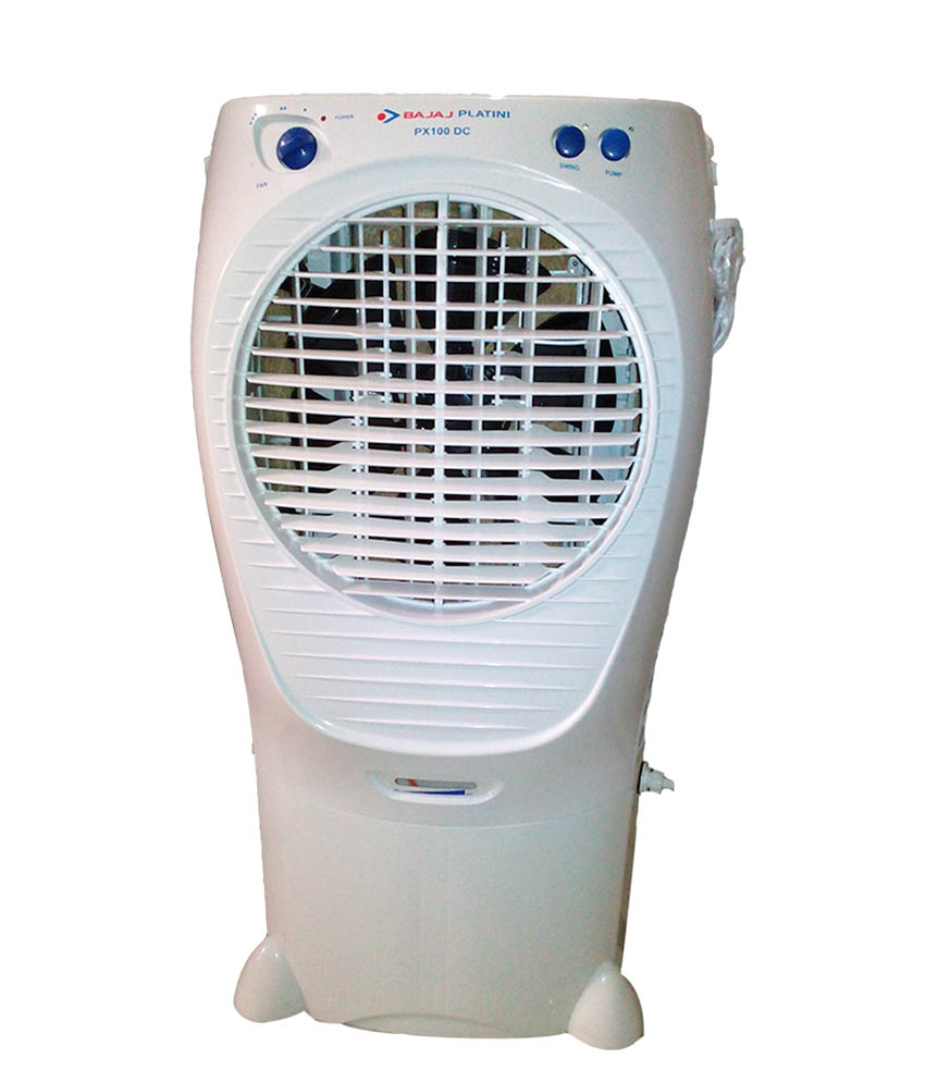 Bajaj 43 Ltrs Px100 Dc Desert Cooler White , Air coolers