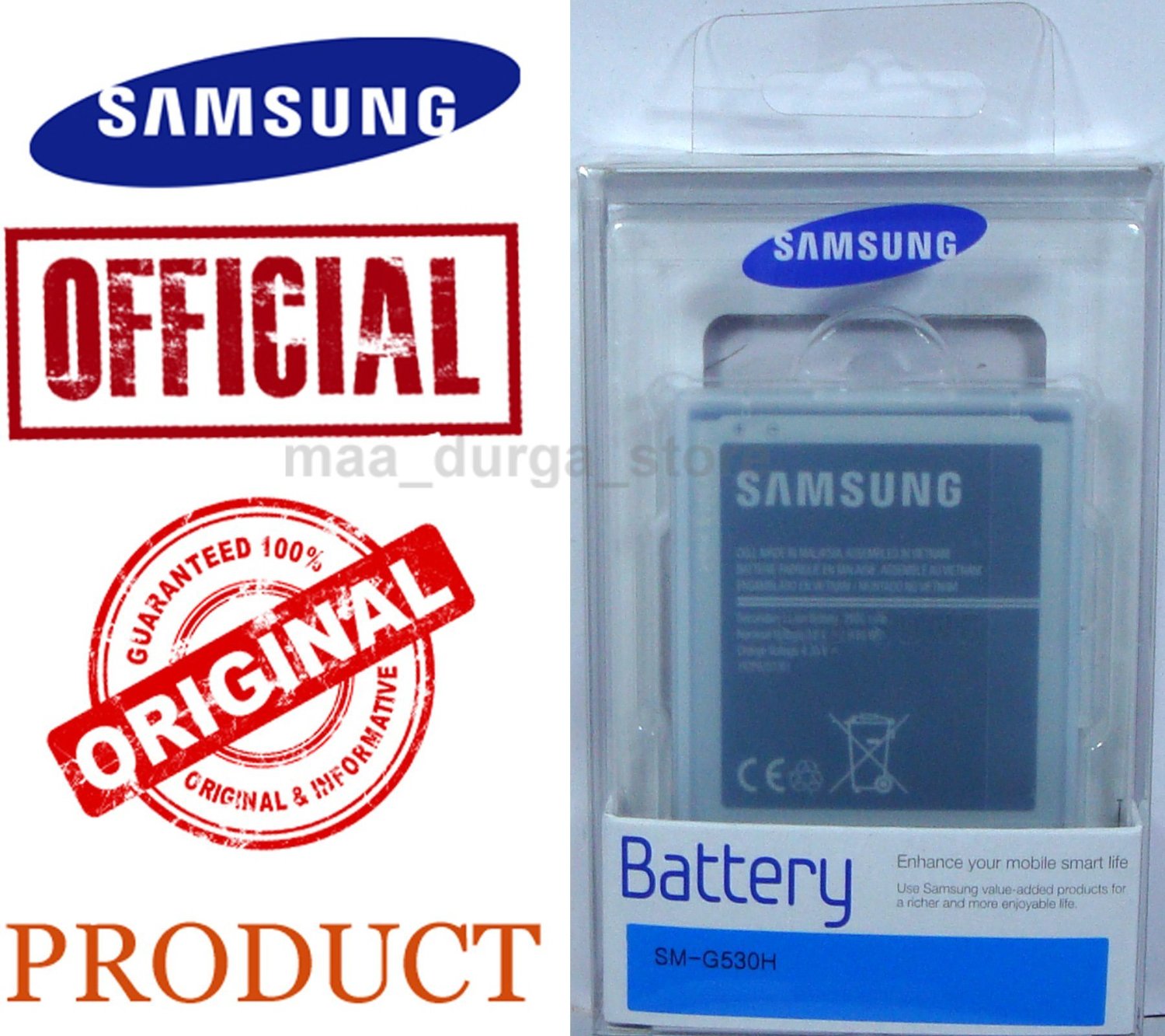 Buy Samsung Battery EB-BG530CBNGIN for Galaxy GRAND PRIME G530 Galaxy ...