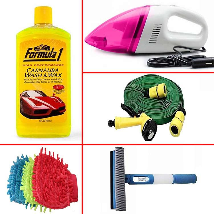 Buy Auto Galaxy Combo of 5 Car Cleaning Accessories Online ₹1199 from