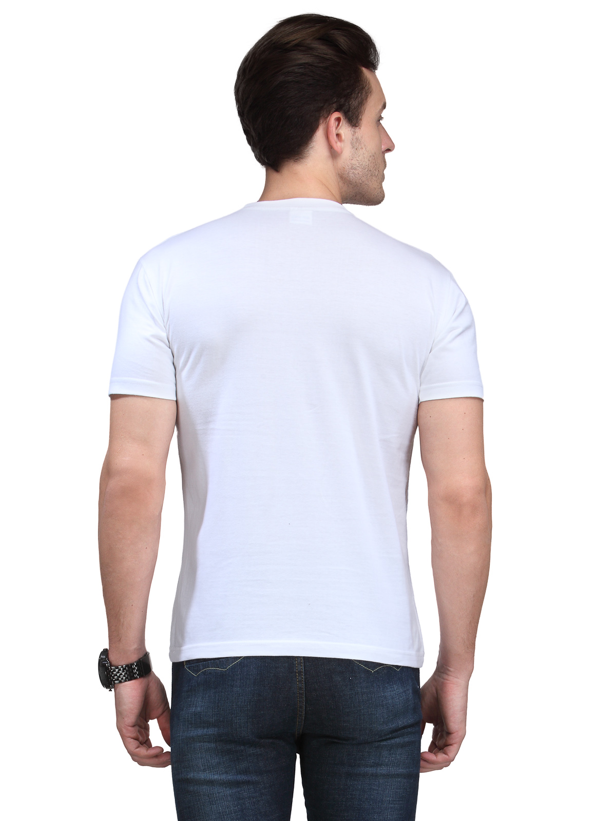 Buy Scott International Men'S White Dryfit Polyester T-Shirt Online ...