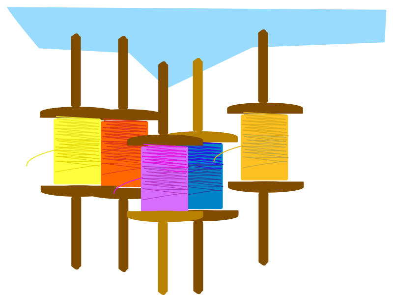 kite strings (Manjha) for fighter kites