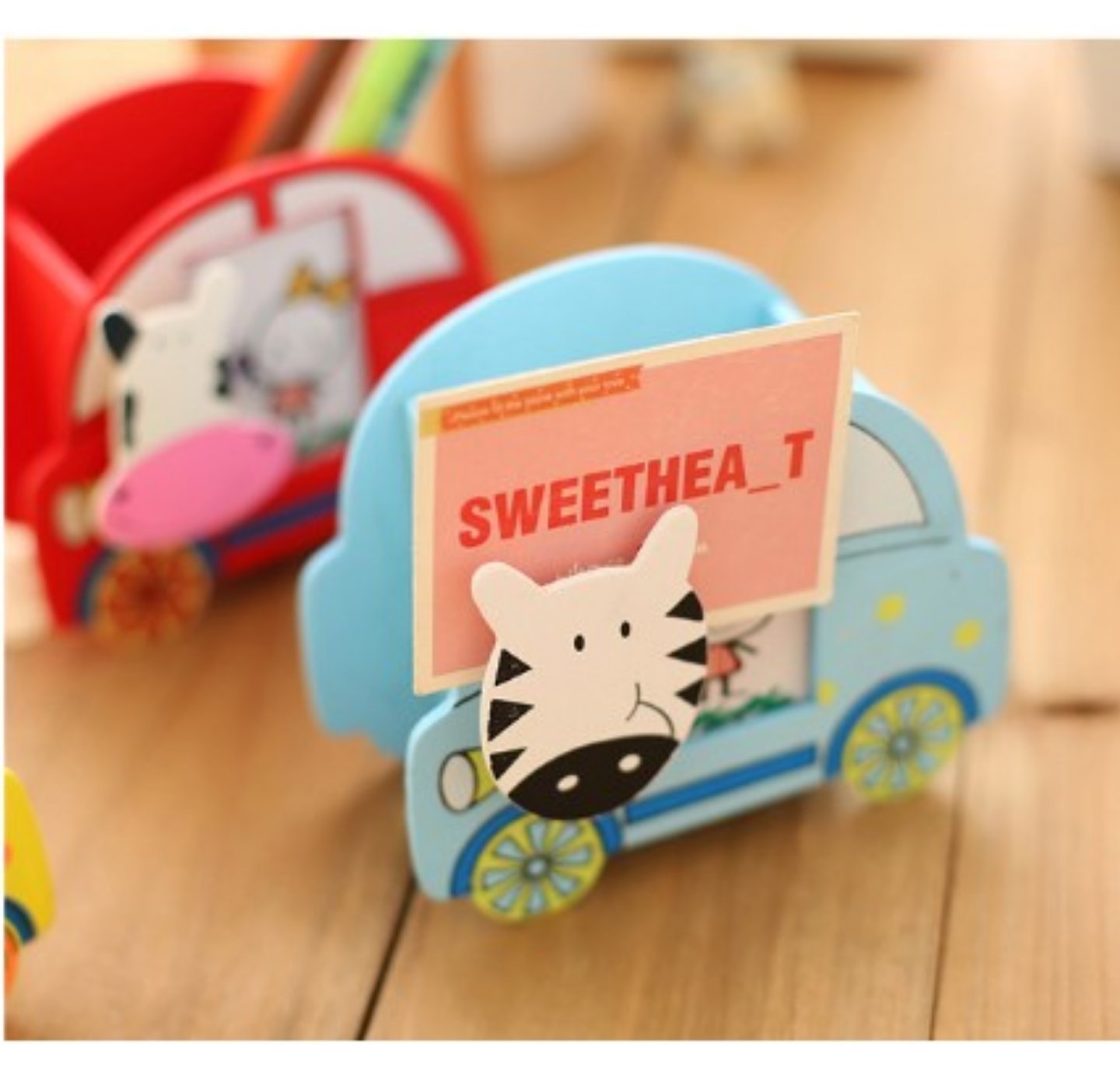 buy-6th-dimensions-lovely-car-oraments-wooden-stationery-pen-holder