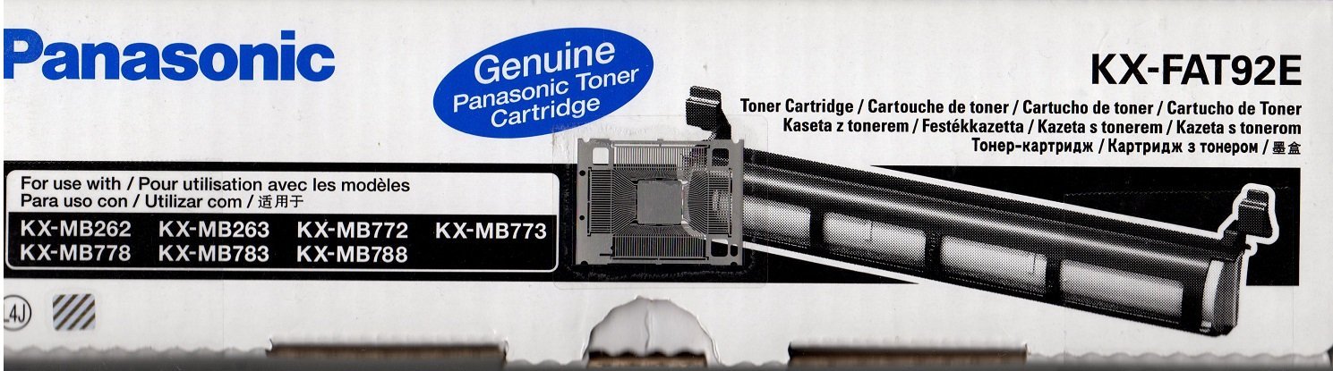 Panasonic KX FAT   92E Black Toner Cartridge