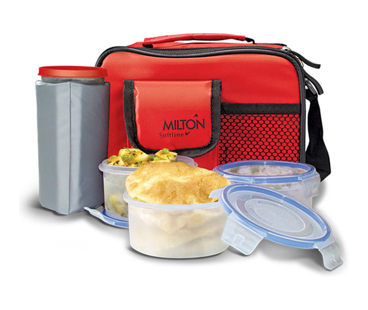 lunch bag with containers