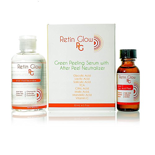 Buy Green Peel + 4 oz Neutralizer. Chemical Peel Made with TCA, Glycolic, Lactic, Salicylic