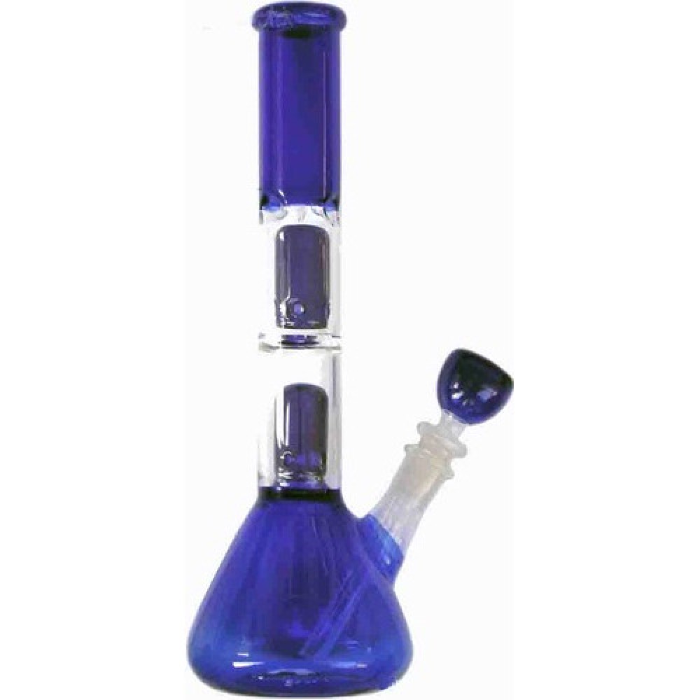 12 Inch Double Percolator Ice Bong at Best Prices Shopclues Online