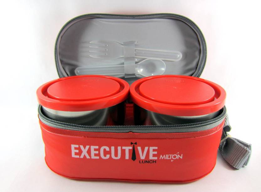 Buy Milton Executive 3 Containers Lunch Box (1300 ml) Online @ ₹699