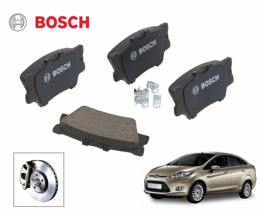 Shop Bosch Car Front Disc Brake Pads 642Ford Fiesta Online Shopclues