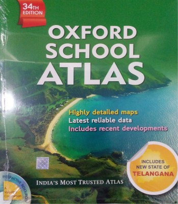 Buy Oxford School Atlas (English) 34Th Edition (Paperback, Oxford ...