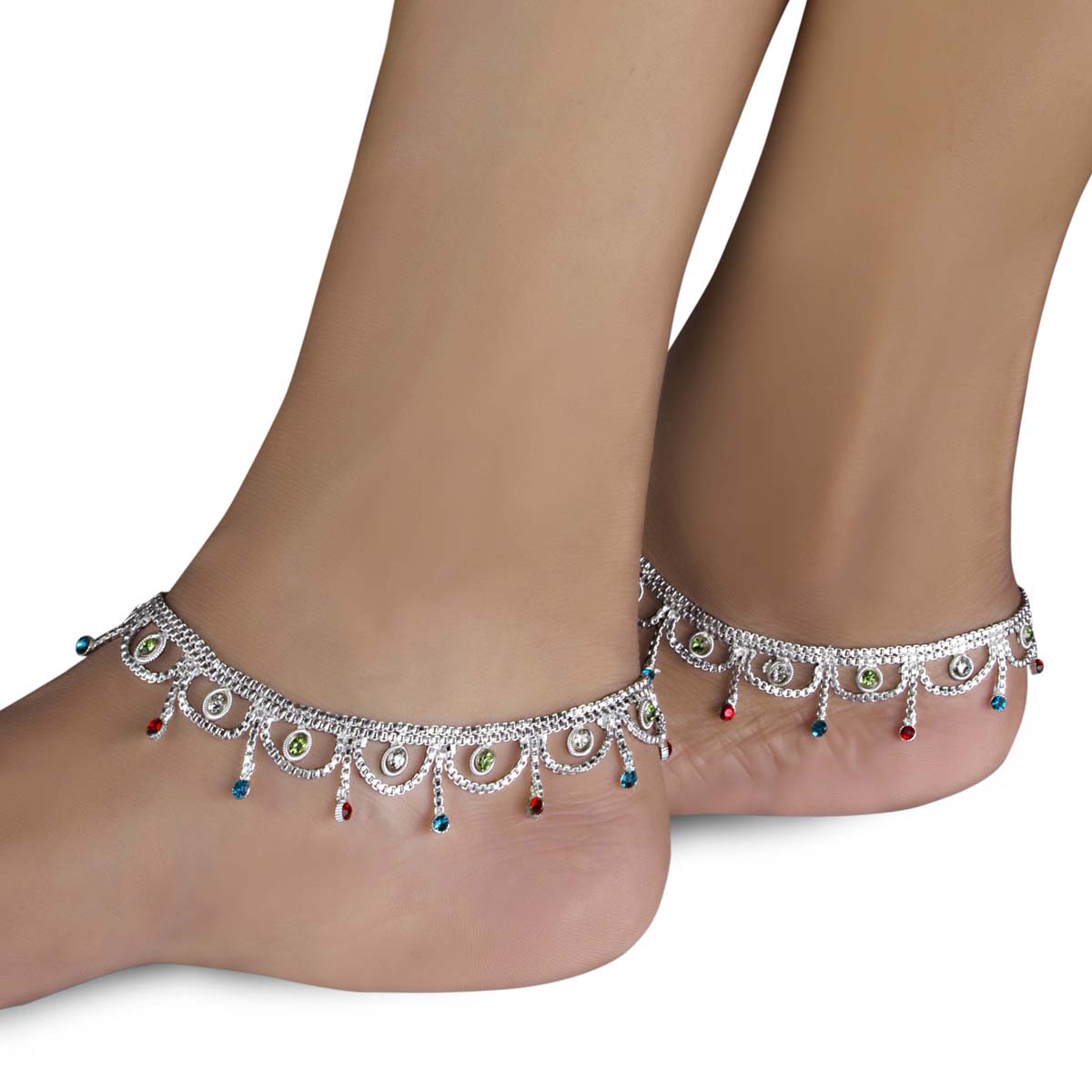 Silver Plated Fashionable Bell Anklet Jewelry (Vd10065)