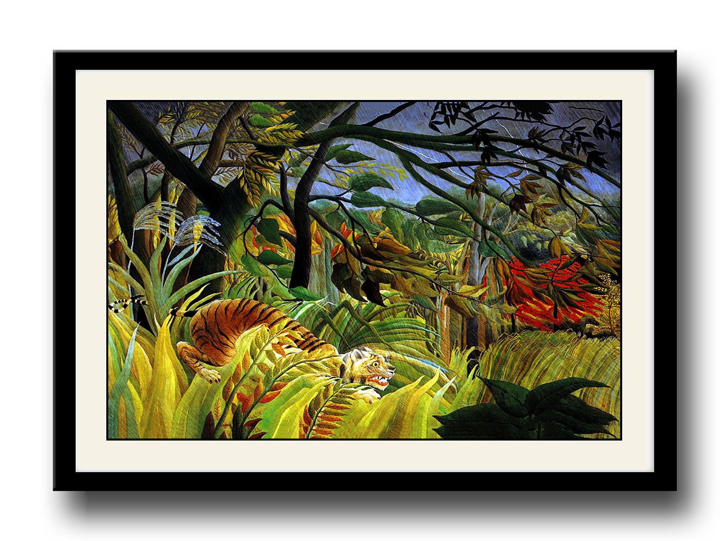 Buy Wild Jungle Animal framed wall painting Online ₹589 from ShopClues