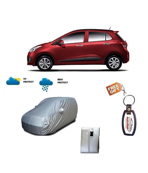Shop Autosun Silver Grand I10 Car Body Cover Online Shopclues