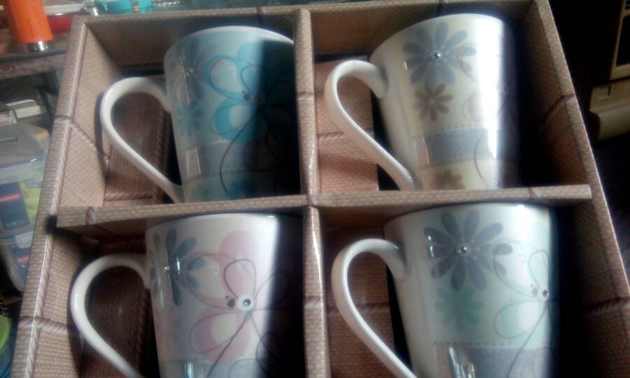 Glass Cup Set