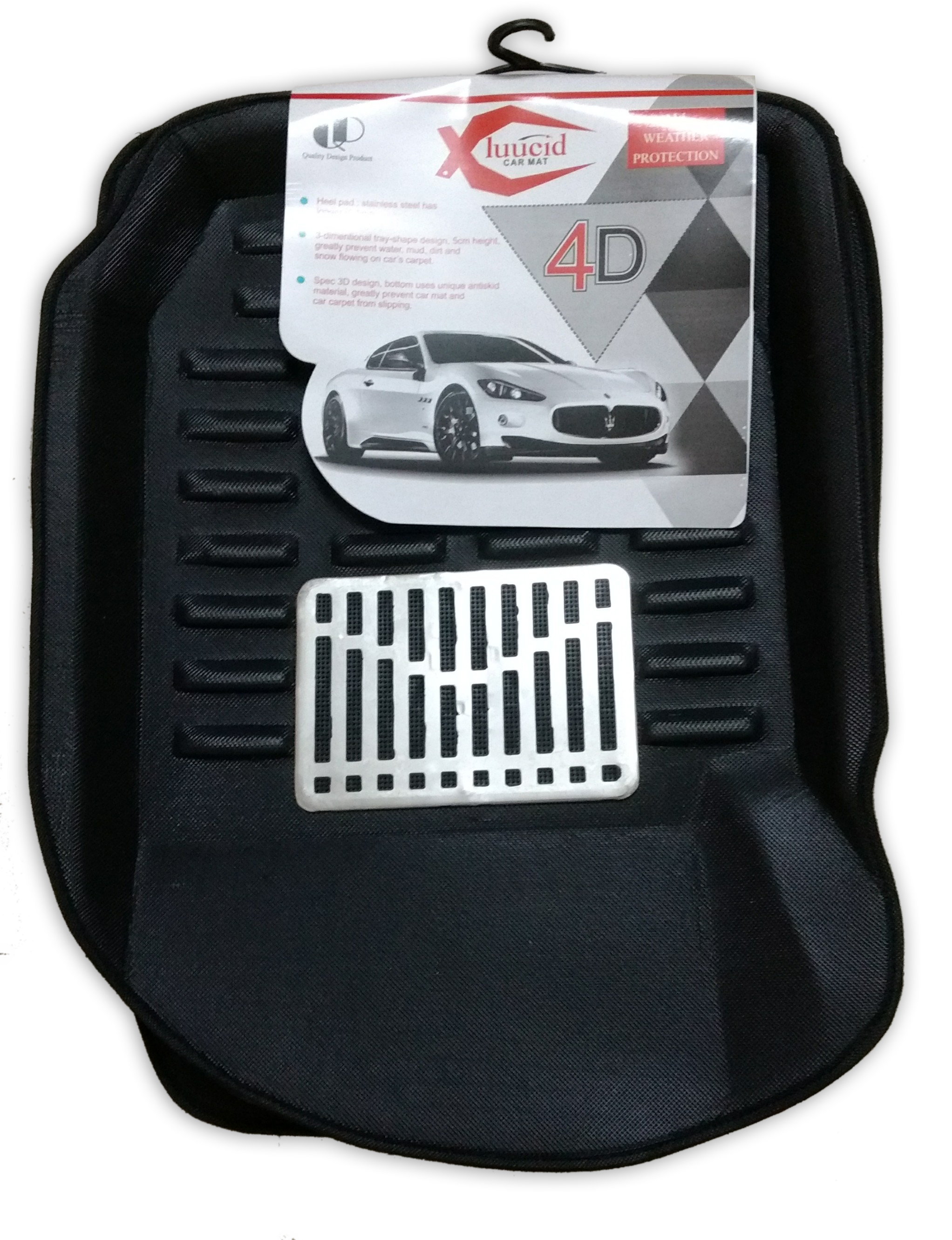 Buy luucid For Hyundai I20 (Black) 3D 4D Car Floor Mat Online ₹950